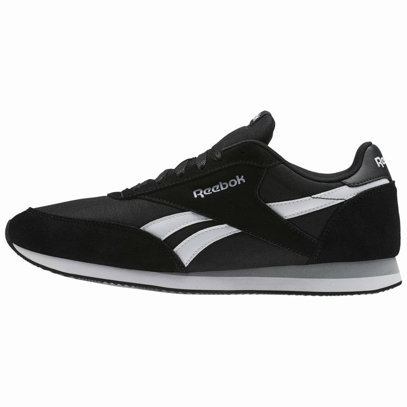 Reebok Royal Classic Jogger 2 Tenisky Panske - Čierne/Biele/Siva ER1001GC